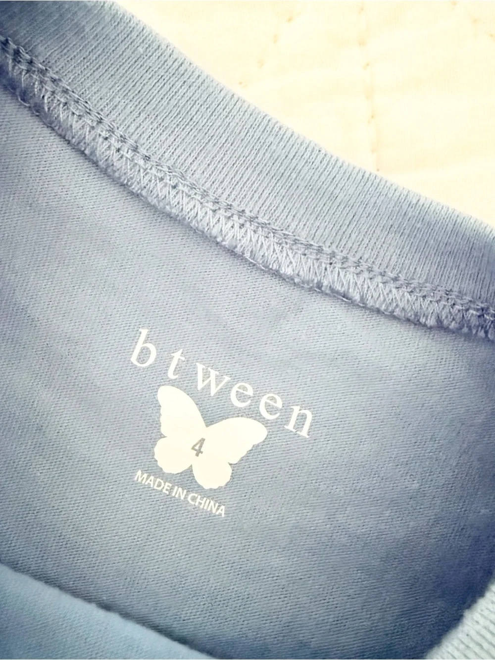 Btween 4 Kids Blue New York Graphic Tee Butterfly